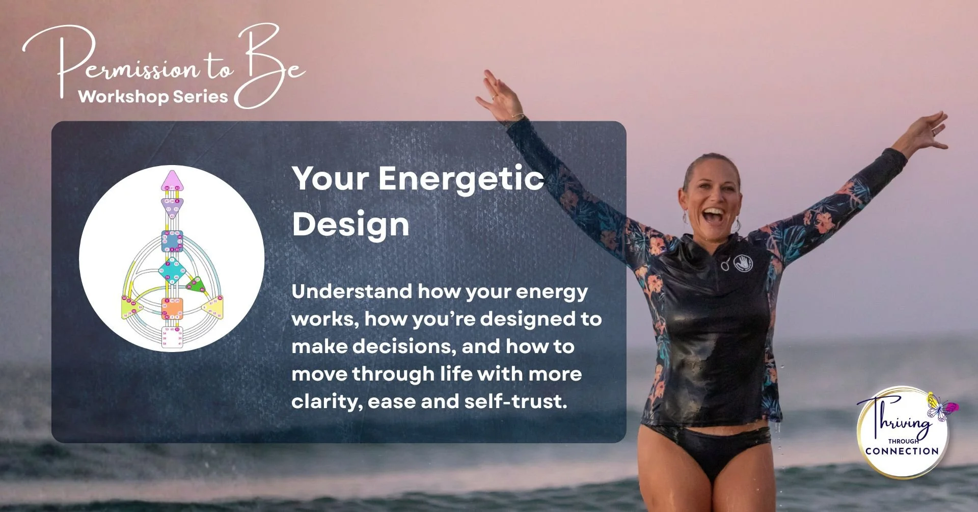 Permission to Be Workshop Series: Understanding Your Inherent Energetic Design - Human Design