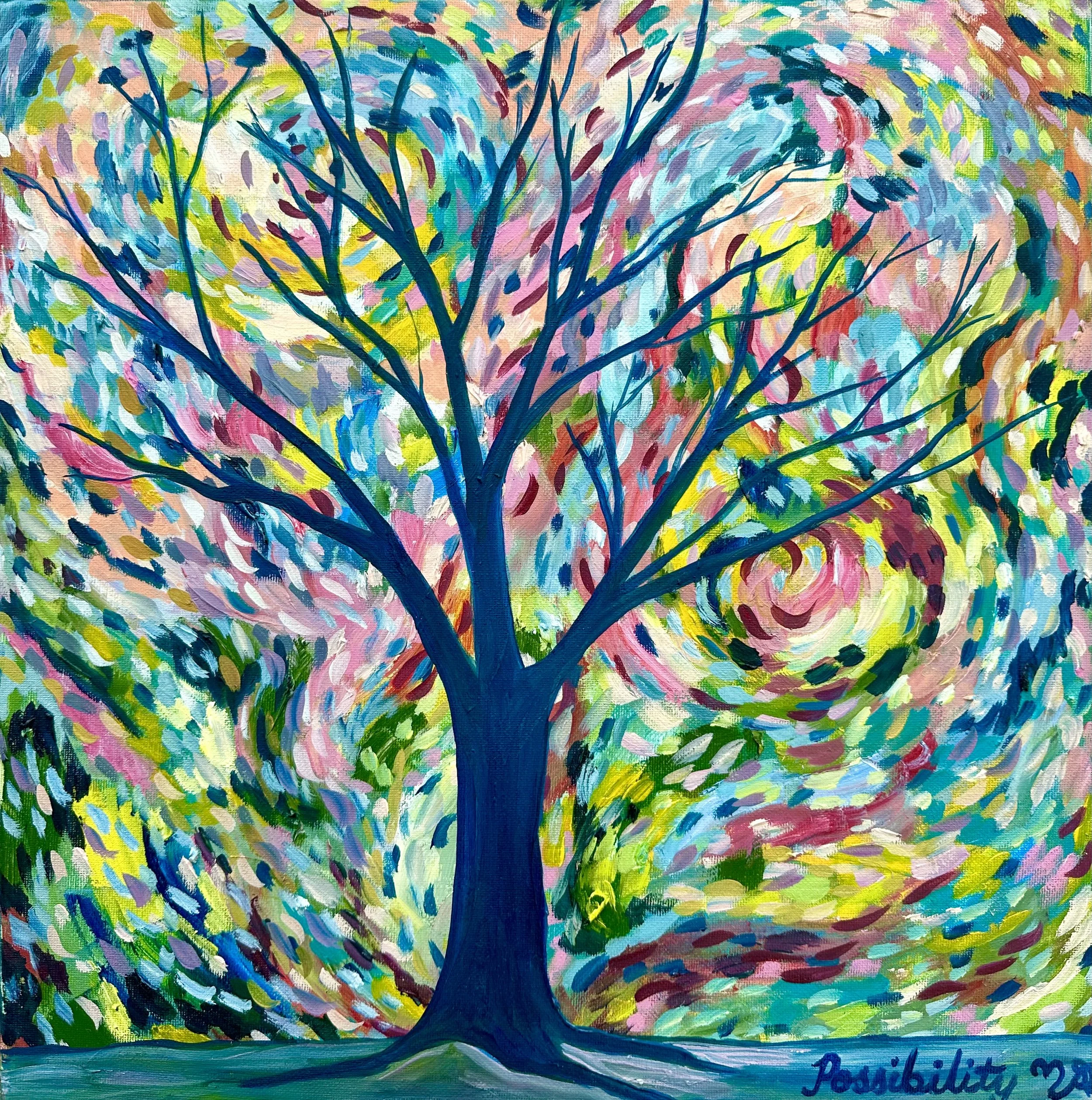 Small bespoke affirmations & intentions for graduates, friends and clients - from $250 (40 x 40)