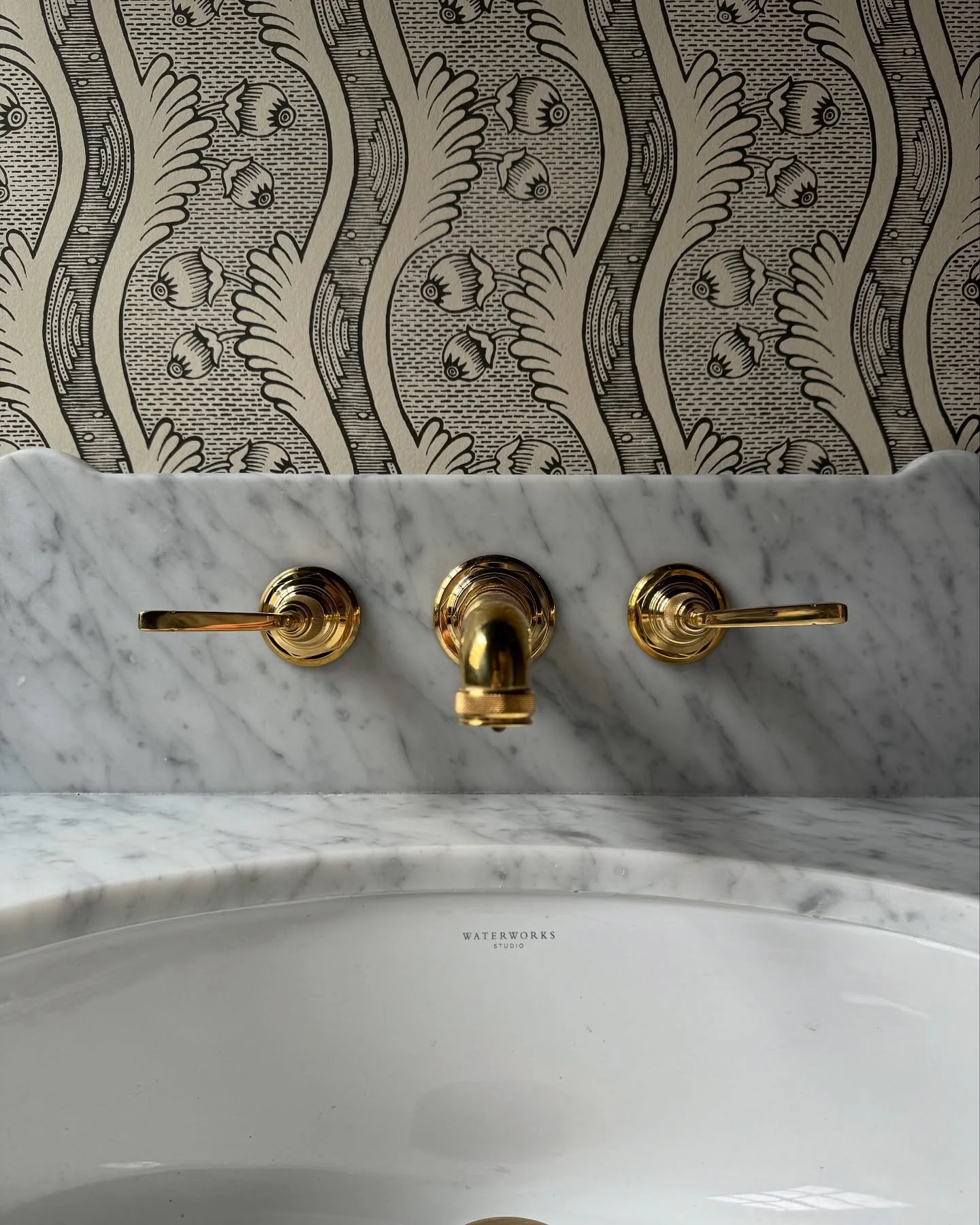 A sneak peek at just a few of the beautiful details in this recently completed project. Thank you to the painters, paper hangers, cabinet makers, trim carpenters, and other meticulous and talented people who made them a reality!