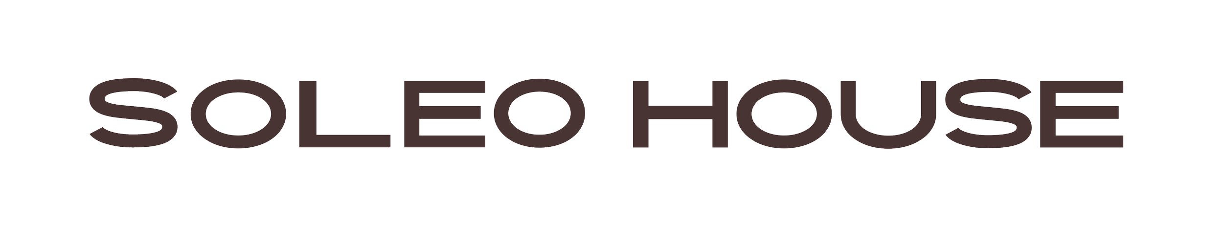 Logo for Soleo House with stylized text