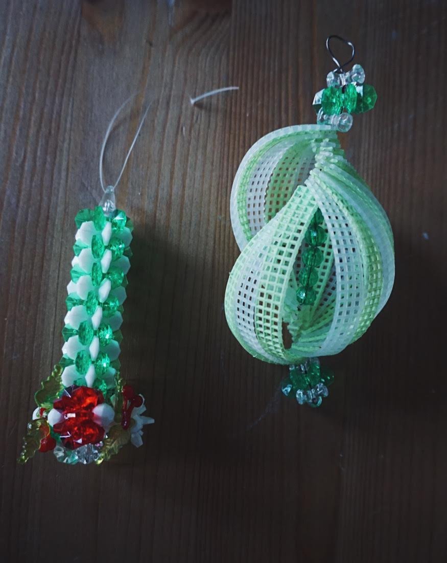 Pair of Vintage Ornaments