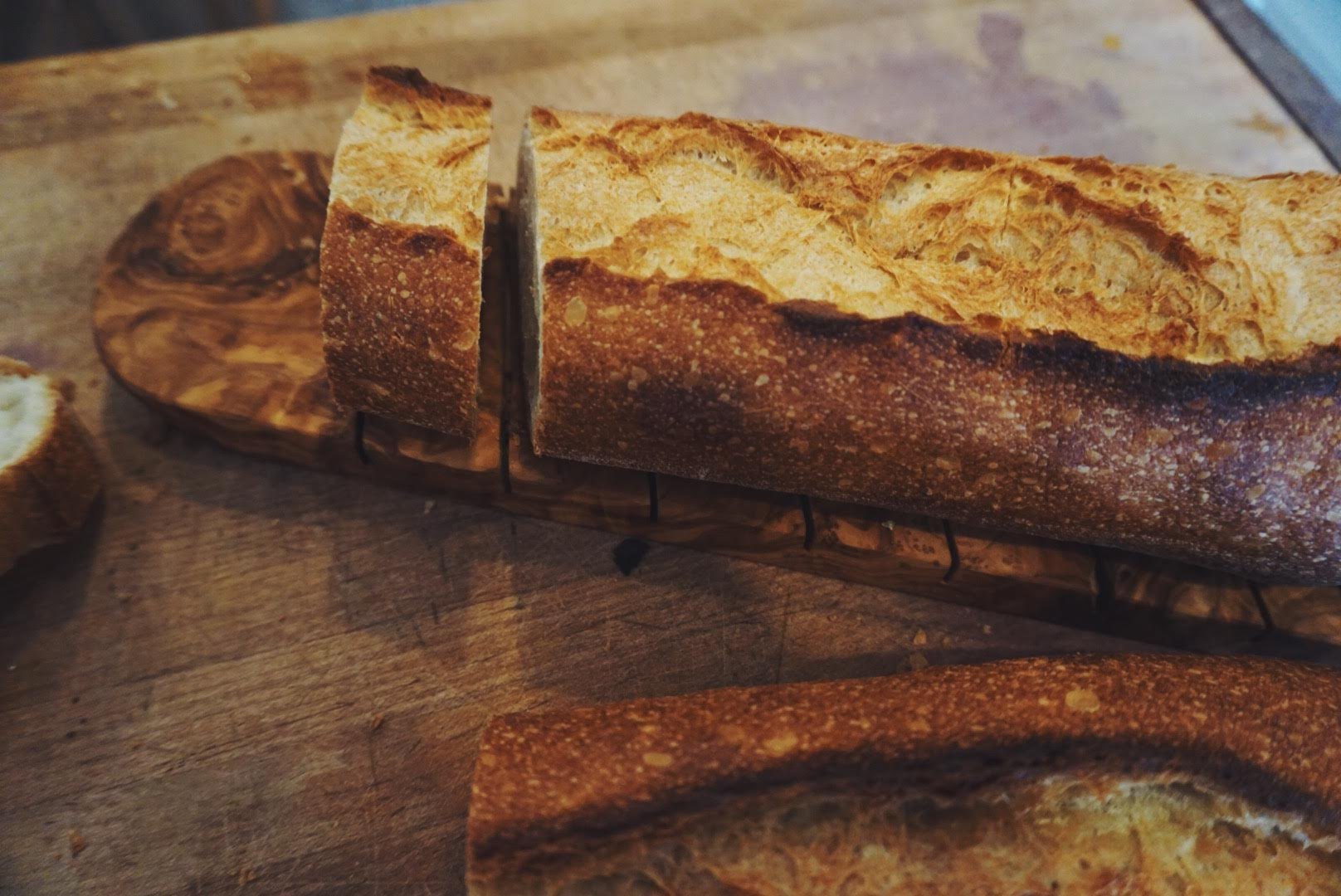 Olive Wood Bread Slicing Board