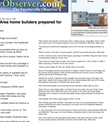 FAYETTEVILLE OBSERVER features Army’s Army