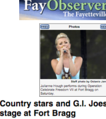 FAYETTEVILLE OBSERVER features Army’s Army