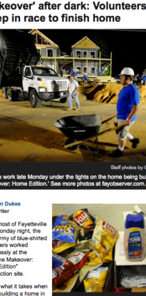FAYETTEVILLE OBSERVER features Army's Army and Fayetteville