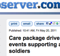 FAYETTEVILLE OBSERVER features Fayetteville