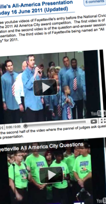 FAYETTEVILLE OBSERVER features Fayetteville 