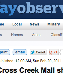 THE FAYETTEVILLE OBSERVER features the Army's Army