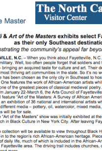 NC Visitor Center features Fayetteville