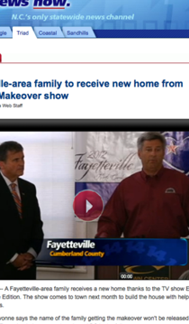 NEWS 14 CAROLINA features Army's Army and Fayetteville