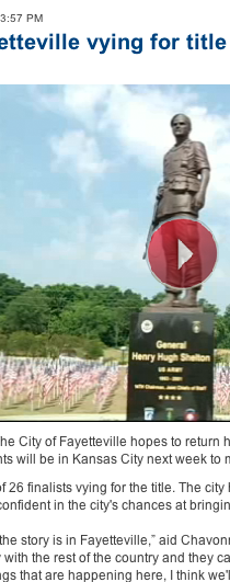 News 14 Carolina features Fayetteville
