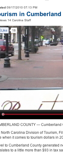 News 14 Carolina features Fayetteville