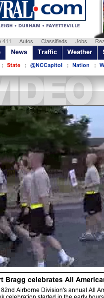 WRAL features Fayetteville