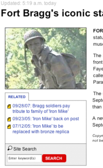 WRAL features Fayetteville