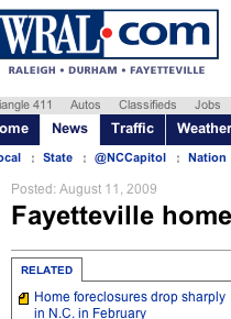 WRAL features Fayetteville