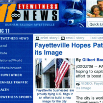 ABC News 11 features Fayetteville