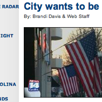 News 14 Carolina covers Fayetteville