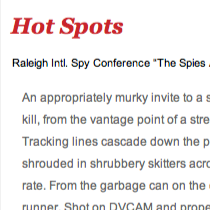 Digitalcontentproducer.com Spotlights International Spy Conference