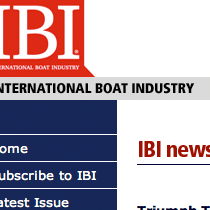International Boat Industry features Triumph
