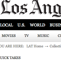 LA Times Features The Nasher Museum Of Art