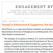 Consumer Engagement Features The Republik