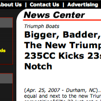 Fishing World Features Triumph