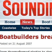 Soundings Magazine Features Triumph