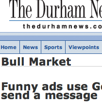 News &amp; Observer / The Durham News Covers Triumph