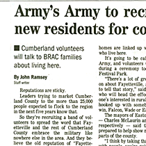 The Fayetteville Observer Features Army's Army
