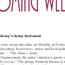 Up &amp; Coming Weekly Features Army’s Army