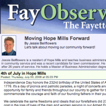 Fayetteville Observer Features Army’s Army