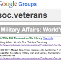 Google Groups Features Army's Army And Fayetteville