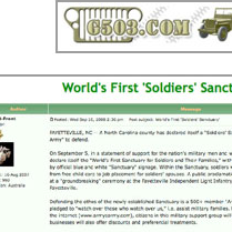 G503.com Buzzes Over Sanctuary / Fayetteville