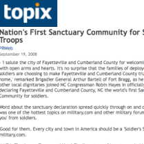 Topix Features Army’s Army