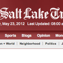 Salt Lake Tribune Mentions Shelton Vineyards