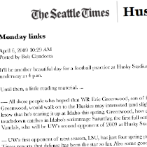 Seattle Times Features Buster Sports