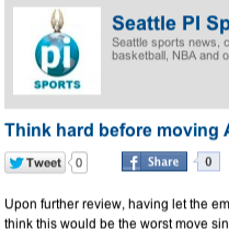 SeattlePi.com Features Buster Sports