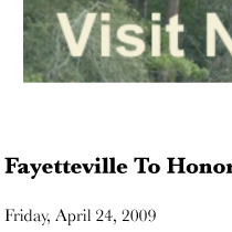 Visit North Carolina Features Fayetteville
