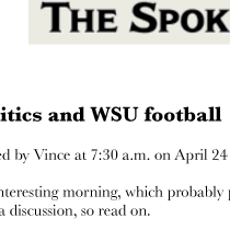 The Spokesman-Review Features Buster Sports