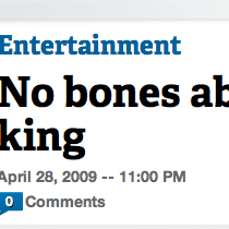 Washingtonexaminer.com Features Dixie Bones