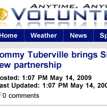 VolunteerTV.com Features Buster Sports