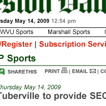 Charleston Daily Mail Highlights Buster Sports