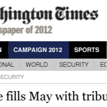 Washington Times Features Fayetteville