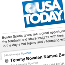 USA Today Features Buster Sports
