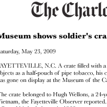 Charlotte Observer Features Fayetteville