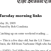 Seattle Times Features Buster Sports