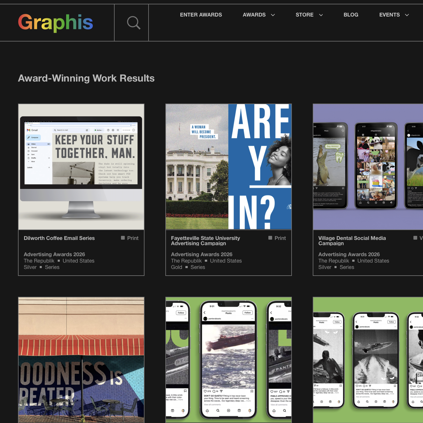 2026 Graphis Advertising Awards