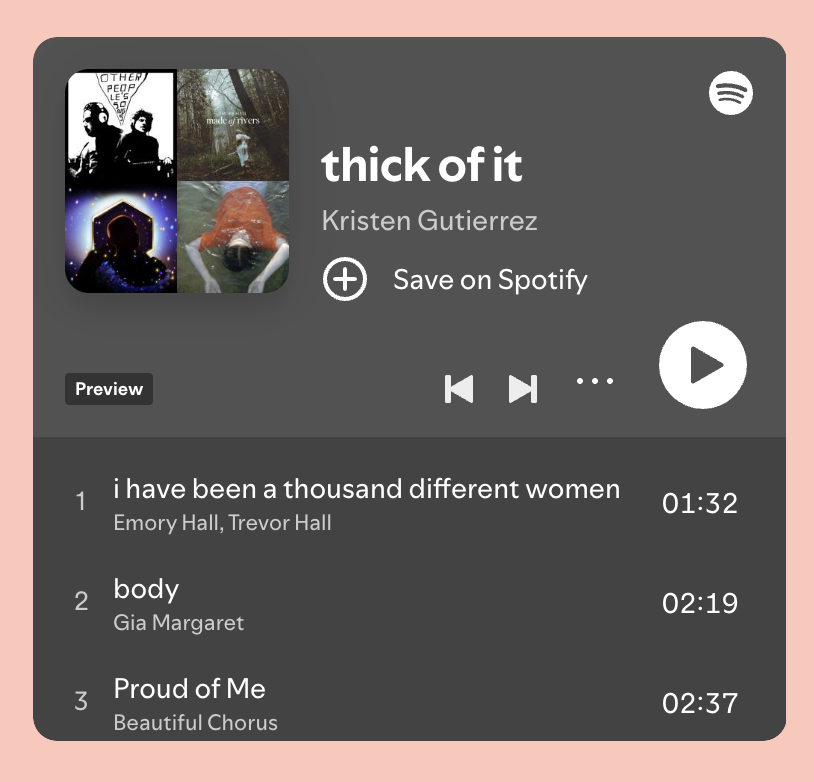 Thick of It: A postpartum and matresence playlist