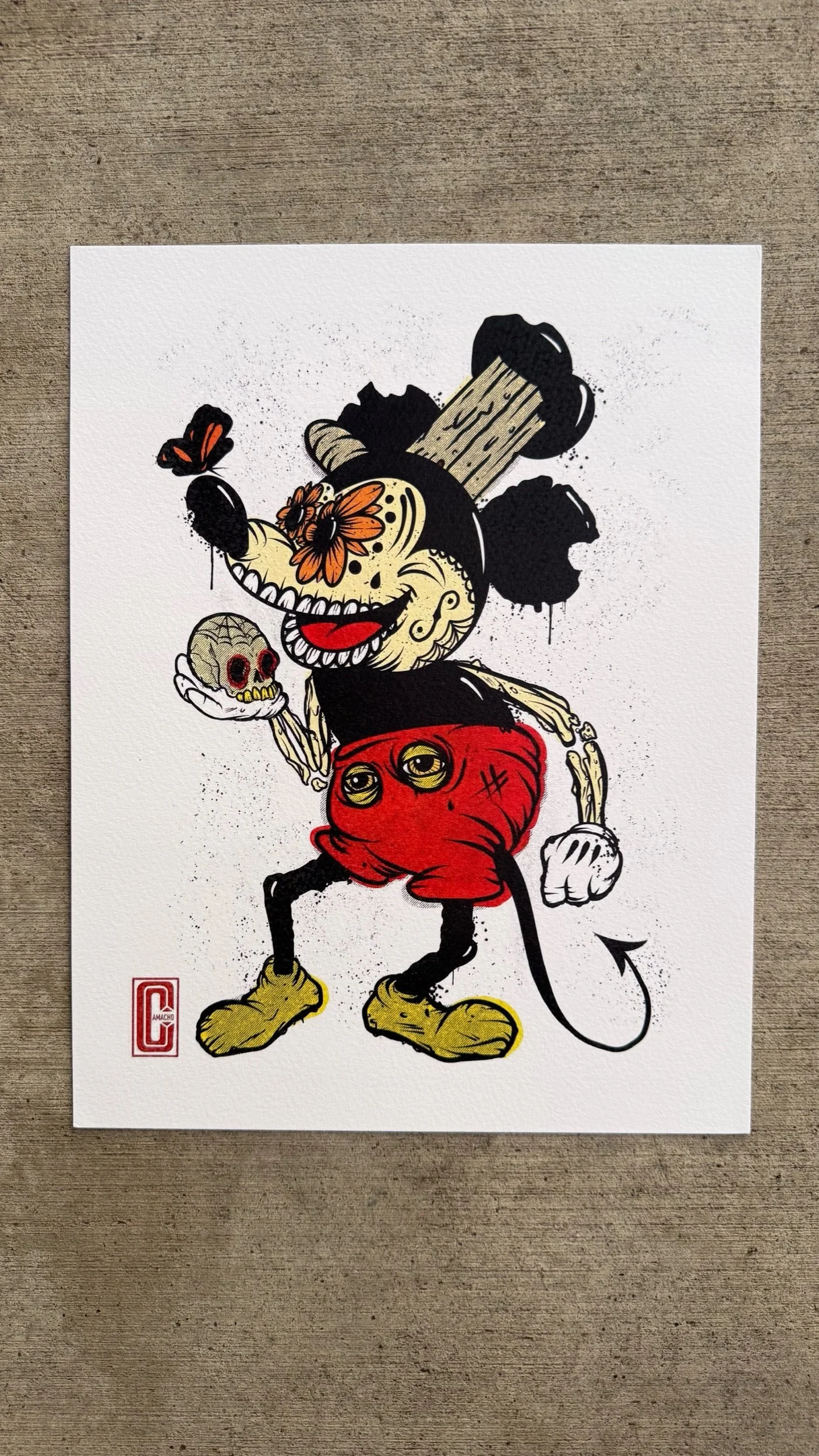 MUERTO MOUSE — Camacho 83 fine urban art