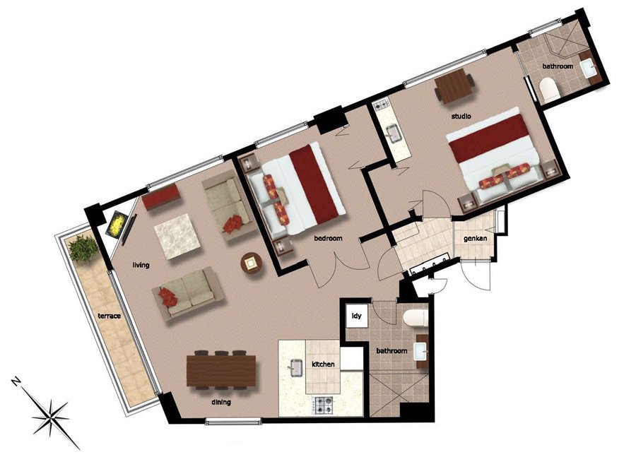 03.Freshwater Floor Plan-2 BR Apartment.jpeg